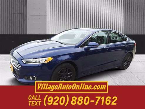 2013 Ford Fusion SE - cars & trucks - by dealer - vehicle automotive... for sale in Oconto, MI