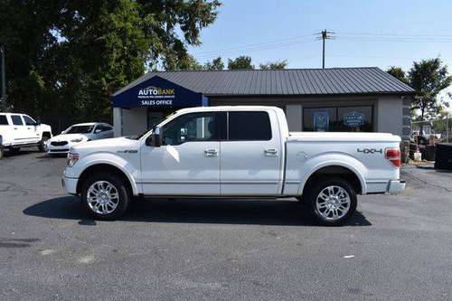 2013 FORD F150 PLATINUM SUPERCREW 4X4 - EZ FINANCING! FAST APPROVALS! for sale in Greenville, SC