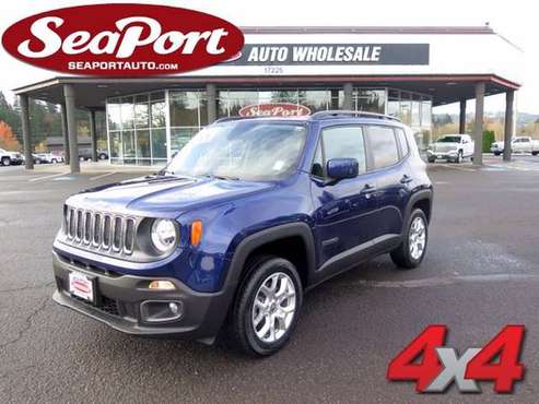2017 Jeep Renegade Latitude 4WD Four Door SUV *Low Miles* - cars &... for sale in Portland, OR