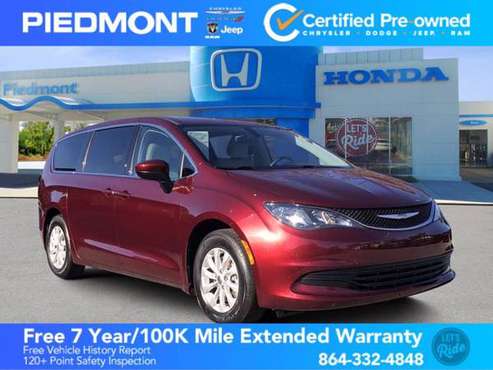 2017 Chrysler Pacifica Velvet Red Pearlcoat *PRICED TO SELL SOON!* -... for sale in Anderson, SC