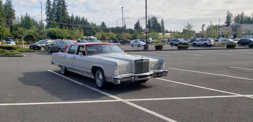 1977 Lincoln Continental - cars & trucks - by owner - vehicle... for sale in Everett, WA