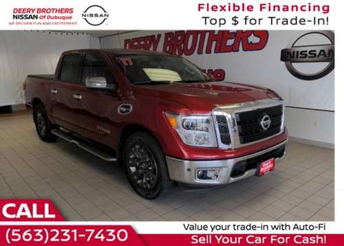 2017 Nissan Titan RWD 4D Crew Cab/Truck SL - - by for sale in Dubuque, IA