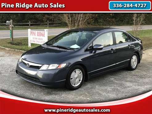2007 Honda Civic Hybrid . - cars & trucks - by dealer - vehicle... for sale in Cooleemee, NC
