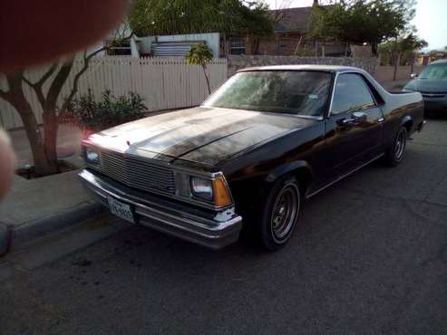 1981 Chevy El Camino - cars & trucks - by owner - vehicle automotive... for sale in El Paso, TX