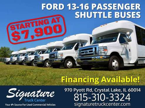 Ford 13-16 Passenger Shuttle Bus LIQUIDATION SALE! - cars & trucks -... for sale in Crystal Lake, TN