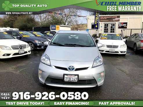 2014 Toyota Prius Plug-In Hybrid for only $11,995 - cars & trucks -... for sale in Rancho Cordova, CA