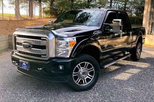 2015 Ford F250 Super Duty Crew Cab Platinum Pickup 4D 8 ft Pickup -... for sale in Sykesville, MD