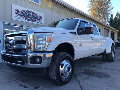 2011 Ford F-350 Super Duty Diesel 4WD F350 Lariat 4x4 4dr Crew Cab 8... for sale in Camas, OR