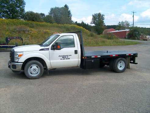 2011 Ford F350 Flat Bed Truck for sale in Greene, NY