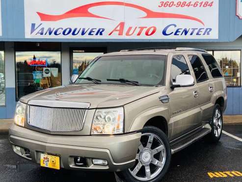 2002 CADILLAC ESCALADE LUXURY // AWD // Leather // 3rd Row Seating -... for sale in Vancouver, OR