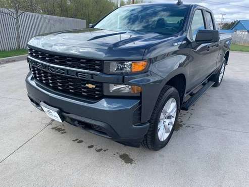 2020 Chevrolet Silverado 1500 4WD Double Cab Custom 14K Miles Cruise for sale in Duluth, MN