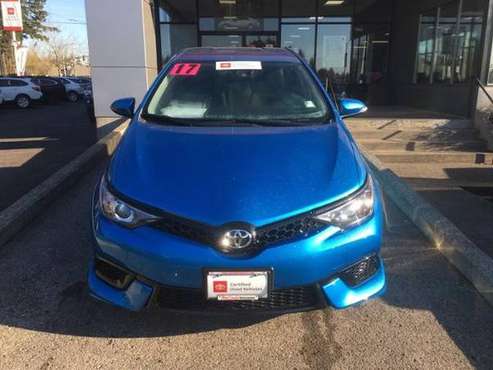 2017 Toyota Corolla iM Certified CVT Sedan - cars & trucks - by... for sale in Vancouver, OR