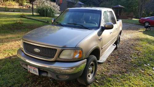 2002 Ford F150 SuperCrew 4x4--Runs Perfect.. Looks Great for sale in Carbon Hill, OH