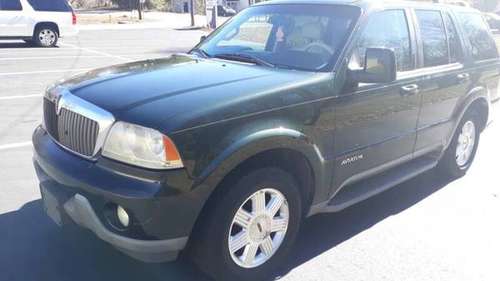 2003 Lincoln Aviator Premium 3rd row 4x4 , Leather warr , Sunroof,... for sale in Piedmont, SC