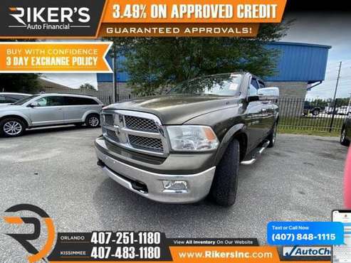 2012 RAM 1500 Laramie Crew Cab 2WD - Call/Text - - by for sale in Kissimmee, FL