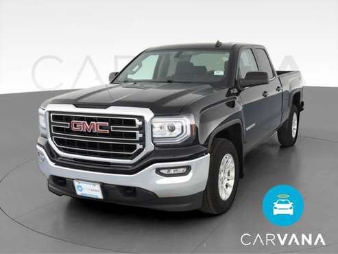 2018 GMC Sierra 1500 Double Cab SLE Pickup 4D 6 1/2 ft pickup Black... for sale in Hickory, NC