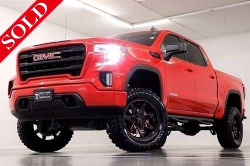 LIFTED Red SIERRA 2020 GMC 1500 Elevation 4X4 4WD Crew Cab for sale in Clinton, AR