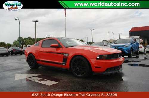 2012 Ford Mustang Boss 302 $729/DOWN $110/WEEKLY for sale in Orlando, FL