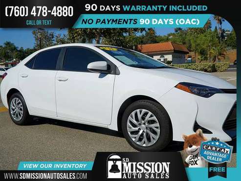 2019 Toyota Corolla XSE FOR ONLY $221/mo! - cars & trucks - by... for sale in Vista, CA