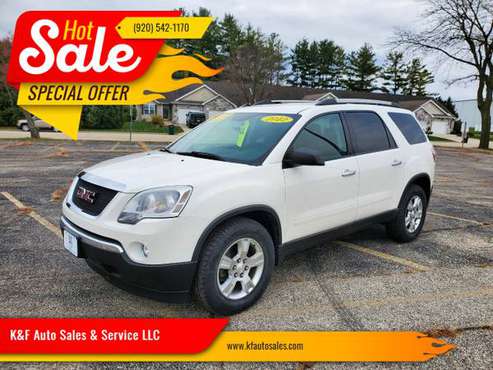 2012 GMC Acadia SL - cars & trucks - by dealer - vehicle automotive... for sale in Fort Atkinson, WI