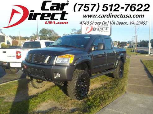 2012 Nissan Titan PRO-4X CREW CAB 4X4, XD SERIES RIMS, ROCKFORD FOSG... for sale in Virginia Beach, VA