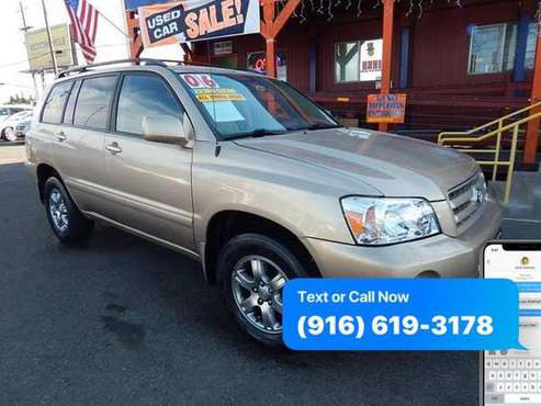 2006 Toyota Highlander Limited AWD 4dr SUV w/3rd Row EVERYBODY IS... for sale in Sacramento , CA