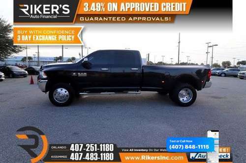 2018 RAM 3500 Tradesman Crew Cab 4WD DRW - Call/Text for sale in Kissimmee, FL