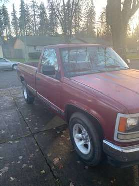 1988 GMC Sierra 2500 2WD 5 Speed - cars & trucks - by owner -... for sale in Springfield, OR
