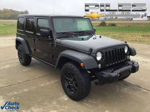 2016 Jeep Wrangler Unlimited Unlimited Willys Wheeler - cars &... for sale in Dry Ridge, KY