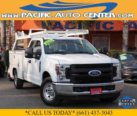 2018 Ford F250 F-250 XL Gasoline Utility Service Work Truck 33534 for sale in Fontana, CA