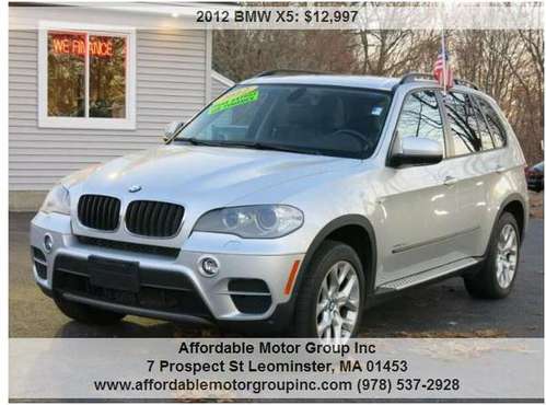 2012 BMW X5 xDrive35i Sport Activity AWD 4dr SUV 106 K miles... for sale in leominster, MA