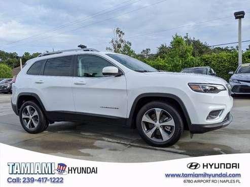 2019 Jeep Cherokee Bright White Clearcoat Great Deal**AVAILABLE** -... for sale in Naples, FL