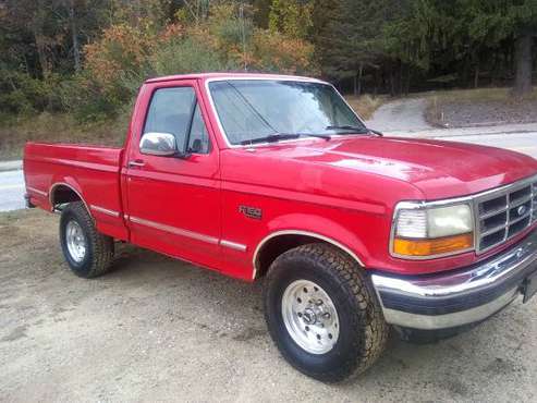 95 rust free f150 4x4 short bed xlt for sale in PUTNAM, MA