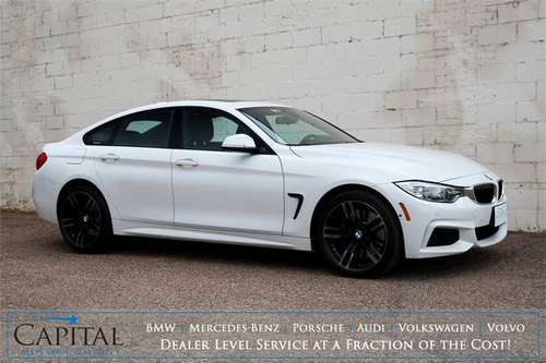Amazing 4-Series Turbo Gran Coupe! Incredible BMW Luxury M-Sport for sale in Eau Claire, WI