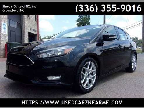 AFFORDABLE ONE-OWNER 2015 FORD FOCUS SE*LEATHER*LOADED*WE FINANCE* for sale in Greensboro, VA