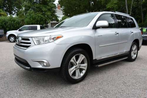 2012 Toyota Highlander Limited V6 4WD 3rd Row NAV DVD Warranty NO FEES for sale in Apex, NC