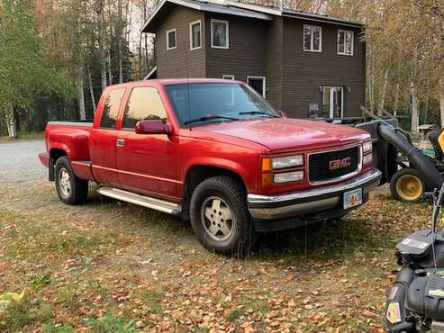 GMC Sierra Extended Cab 4x4 step side for sale in Wasilla, AK