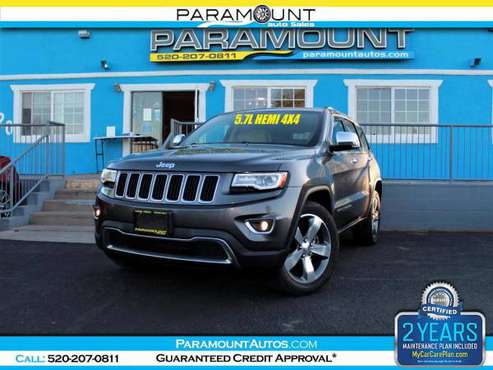 2014 JEEP GRAND CHEROKEE LIMITED 5.7L HEMI 4X4! LOADED, MUST SEE!! -... for sale in Tucson, AZ