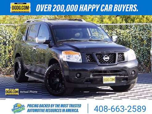2010 Nissan Armada SE suv Galaxy Black - cars & trucks - by dealer -... for sale in San Jose, CA