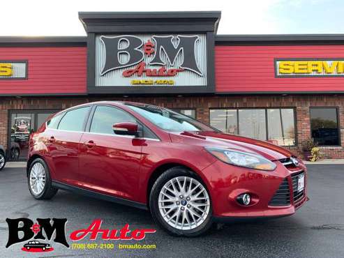 2013 Ford Focus Titanium - Leather, Sunroof, Navigation! Low miles!... for sale in Oak Forest, IL