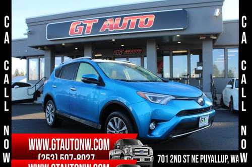 2016 Toyota RAV4 Limited Hybrid Sport Utility 4D for sale in PUYALLUP, WA