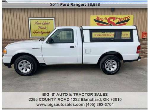 2011 FORD RANGER XLT! SINGLE CAB! 5-SPEED MANUAL! 143K MILES!!! -... for sale in Blanchard, OK
