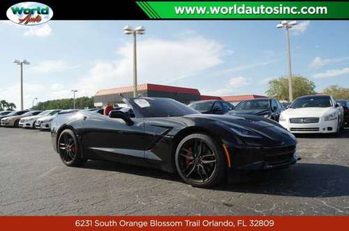 2016 Chevrolet Corvette Z51 1LT Convertible $729/DOWN $155/WEEKLY for sale in Orlando, FL