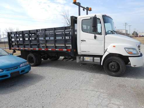 2010 HINO STAKE BED TRUCK for sale in URBANA, IL