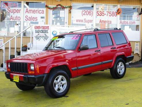 USED 1999 Jeep Cherokee, 4X4, AUTO, 6 CYL, Trades R Welcome, Call/Te for sale in Seattle, WA
