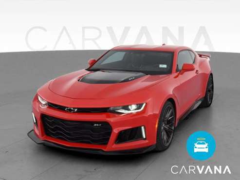 2018 Chevy Chevrolet Camaro ZL1 Coupe 2D coupe Red - FINANCE ONLINE... for sale in saginaw, MI