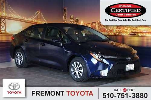 2021 Toyota Corolla LE - - by dealer - vehicle for sale in Fremont, CA