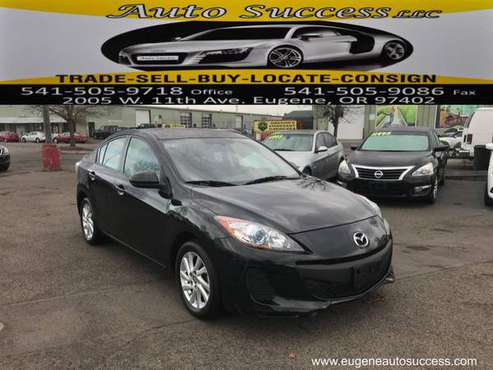 2013 MAZDA 3I TOURING LOW MILES 50,173 ONLY - cars & trucks - by... for sale in Eugene, OR