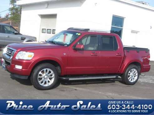 2007 Ford Explorer Sport Trac Limited 4dr Crew Cab V8 Ready To Go!!... for sale in Concord, NH