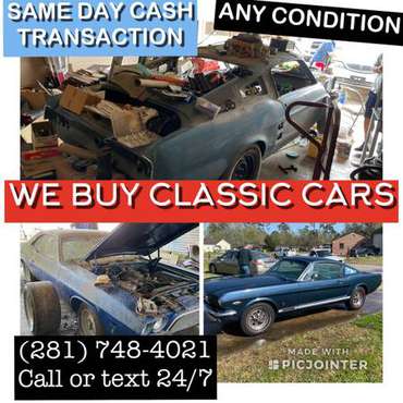 WE BUY CLASSICS! - - by dealer - vehicle automotive sale for sale in okaloosa, FL